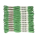 DMC 25番糸 刺繍糸 12束入 #701 グリーン系 DMC25B