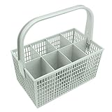 spares2goカトラリーバスケットケージfor Zanussi食器洗い機ホワイト、237 mm x 137 mm 122 mm )