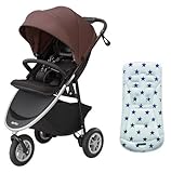 アップリカ スムーヴ AC BR ＋ スムーヴ専用シートマット NV セット