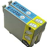 インク 【互換インク】 エプソン EPSON ICLC50 2個パック（ライトシアン 青) EP 301 302 702A 703A 704A 774A 801A 802A カートリッジ プリンターインク 汎用インク インクカートリッジ 純正 汎用