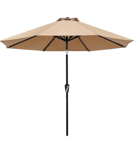 Amazon.co.jp: MASTERCANOPY ガーデンパラソル 270cm スカラップ付き