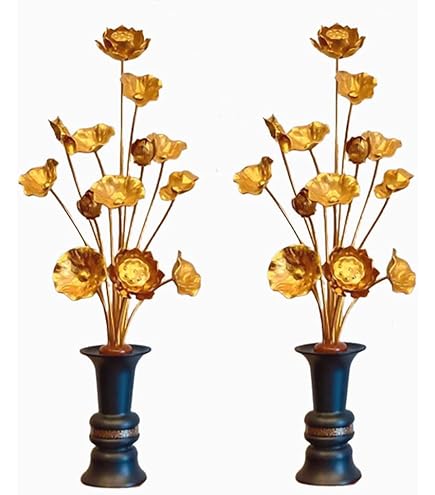 仏壇用　仏具　花たて2個セット Amazon｜常花 仏花 常花セット 花立て お仏壇用仏具 蓮花 はすはな
