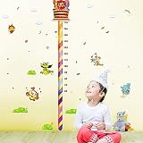 Butterflies Flower Wall Stickers Cartoon Animals Photo Frames Height Measurement Removable Wall Deca