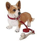 エイチツーオー　H9394　NEWドアストッパー犬　コーギー　サイズ：約33x18.5xH27cm