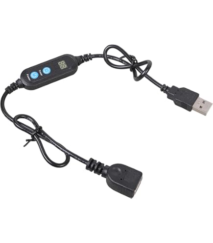 Amazon.co.jp: プログラマブル USB 電源ワイヤー 24H 自動再起動 USB