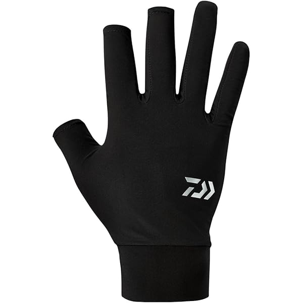 Amazon.co.jp: [ダイワ] ICEDRY® UVカットグローブ 5本カット DG-6825