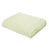Elegant Baby Ribbed Blanket, Green, 36 X 45 by Elegant Baby [並行輸入品]