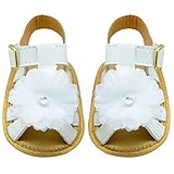 AmazingDeal ベビーシューズ 乳幼児 花柄 披露宴 サンダル ファーストシューズ プリンセス 軽い 女の子 柔らかい 赤ちゃん 歩きやすい インドア (11cm)