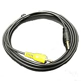 RCA ピンプラグ ミニプラグ φ3.5mm 2極 モノラル プラグ 変換 全長 180cm ケーブル