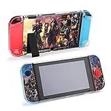 キングダムハーツ NintendoSwitch対応 Switchカバー スイッチ ケース 薄型 分体式 任天堂保護カバー Arknights Amiya アークナイツ PC材質 キズ防止 衝撃吸収 傷防止 着脱簡単 全面保護 取り外し簡単 黄ばみなし 分体式設計