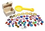 [キュリアスマインド]Curious Minds Busy Bags Pirate Buried Treasure Themed Sand Toy with Treasure Chest Sand T