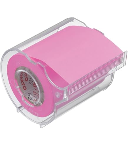 Amazon.co.jp: ranmyu マスキングテープ ロールふせん 付箋 文房具