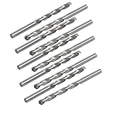 uxcell ツイストドリルビット 穴あけ工具 スプリットポイントドリルビット パワードリルパート10個入り