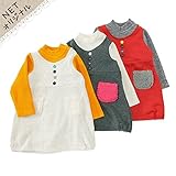 Biquette (ビケット ) ワンピース (80～130cm) キムラタンの子供服 (32452-173) レッド 130