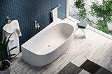 maykke Ocala 68インチモダンUnique Specialtyライトアクリル浴槽浴室に簡単にインストール自立ホワイトソーカーTubs Cupc認定、xda1414001
