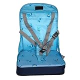 lily's JP home ベビー用 食事チェアクッション 撥水 背もたれ付 椅子クッション 赤ちゃん用 折りたたみ こどもクッション 椅子クッション 赤ちゃん用 キッズ用 ベビー用 ポーチ付き折り