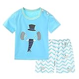 【SEBLES】ベビー服 ベビー 赤ちゃん 男の子 女の子 半袖 Ｔシャツ 短パン パンツ シャツ セット 夏 キャラクター プリント 可愛い 涼しい コットン 綿(タイプI,120cm)
