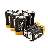 Odec 9V Rechargeable Battery, 8 Pack 600mAh lithium Rechargeable Batteries [並行輸入品]