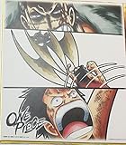 一番くじ ワンピース BATTLE SELECTION　C賞　色紙　ルフィvsクロコダイル　単品