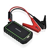 Ellesye 3in1ジャンプスターター 12000mAh 車用エンジンスターター モバイルバッテリー LED懐中電灯 非常用電源 緊急起動器 急速充電 安全保護 日本語説明書付き 【18ヶ月保証】