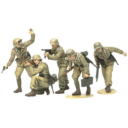 TAMIYA 300035188 - Set Statuette Soldati della seconda Guerra Mondiale