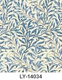 輸入壁紙 LY-14034/ブルー Willow Boughs ウィローボウ Morris & Co.(イギリス) ウィリアム・モリス 52cm×10m