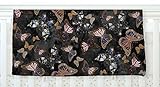 KESS InHouse Nikki Strange Galactic Butterfly Black Brown Fleece Baby Blanket 40 x 30 [並行輸入品]