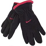 Nike Boy Youth Oneサイズ8 – 20マイクロフリース手袋ブラック