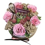 花由 プリザーブド フラワーケーキ ホールタイプ 3.フランボワーズ フラワーギフト プリザーブドフラワー ブリザードフラワー 誕生日プレゼント 女性 結婚祝い お祝い 花