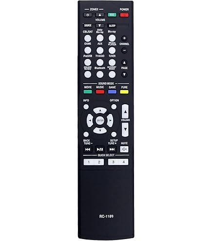 Amazon | リモコン、多機能AVシステムリモコンRC-1168デノンAVR-1713  