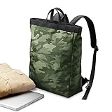 エレコム バックパック 2WAY リュック トート A4対応 13.3インチPC対応 (最大14インチ)小物ポケット付き CORDURA1000 (撥水 高耐久)迷彩グリーン BM-CDBP01T1