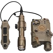 AN/PEQ15 LA5-C & M600C フラッシュライト＆TAPSスイッチ Amazon | 【Element airsoft】 AN/PEQ15 LA5-C (ATPIAL-Green