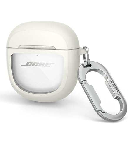 Bose QuietComfort Ultra Earbuds 充電ケース 白 Amazon.co.jp: Bose Ultra Open Earbuds ワイヤレス充電 ケースカバー