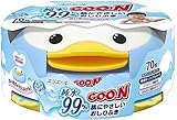 グーン 肌にやさしいおしりふき 本体 70枚入 ≪おまとめセット【6個】≫