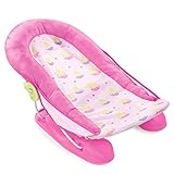 Summer Infant社製 今日から1人で赤ちゃん入浴 ベビーバスチェア ラージバザー 18555 ソフト バスチェア 折りたたみ Hip Hop Frog