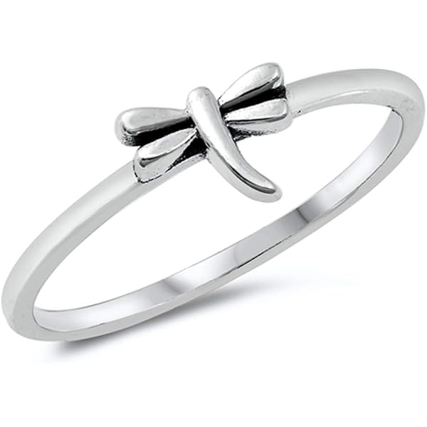 Simple Clover Good Luck Ring - 925 Sterling Silver Irish Charm Band, Sizes 4-11 - View #4