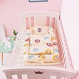 Abreeze Baby Travel BedベビーベッドDedポータブルベビーベッドポータブル赤ちゃんCots 0 – 18月の赤ちゃん3pcs L35.4"xW21.6"xH6"(Removabl