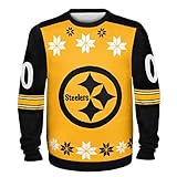 Pittsburgh Steelersがほとんど右醜いセーターDouble Extra Large