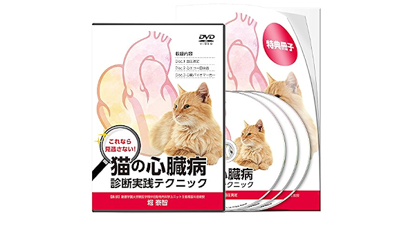 Amazon.co.jp  これなら見逃さない！猫の心臓病 診断実践テクニック 