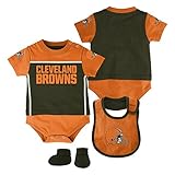 NFLクリーパー/ Bib and Bootie Set ブラウン