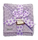Meg Original Lavender Minky Blanket by MEG Original