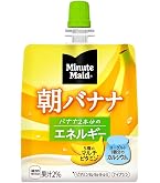 ミニッツメイド　朝バナナ　95個 Amazon.co.jp: コカ・コーラ ミニッツ メイド 朝バナナ ゼリー 180g