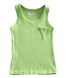Plus Nao(プラスナオ) タンクトップ ノースリーブ トップス 子供服 ワンポイント 男の子 女の子 キッズ カジュアル 100 110 120 130 140 130 グリーン