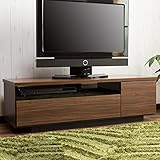 【スマートフォルム 国産テレビボード】 完成品 無駄のない収納 テレビ台 開梱設置サービス付き ブラウン色