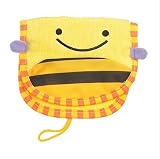 Bobby the Bee - Animal Shape Cotton Mitt - Glove - Puppet - Wash Cloth - Children Bath Brush - Bath 