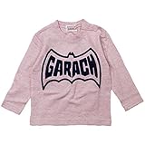 【秋冬春対応】 GARACH(ギャラッチ) 天竺英字ロゴふんわり刺繍長袖Tシャツ 130cm /Pl NO.AH-1631412