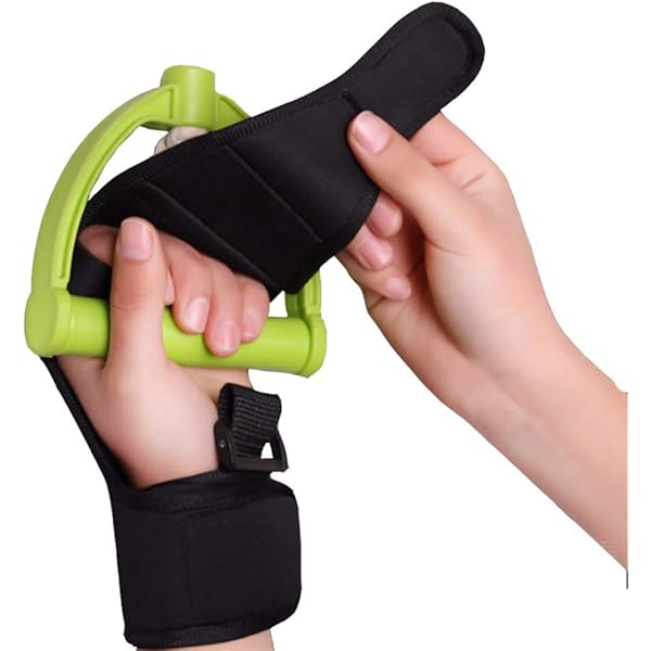 Amazon | リハビリ手袋 手首装具エクササイザー 補助固定手袋 5本指