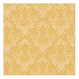 York Wallcoverings SM8498SMP Small Treasures Tonal Document Damask 8 x 10 Wallpaper Memo Sample [並行輸