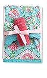 Mud Pie Burp Cloth with Rattle, Butterfly by Mud Pie [並行輸入品]