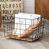 【アジア工房】スクエア型ワイヤーバスケット【A】[約Ｗ40×Ｄ25×Ｈ25] (64100) [並行輸入品]